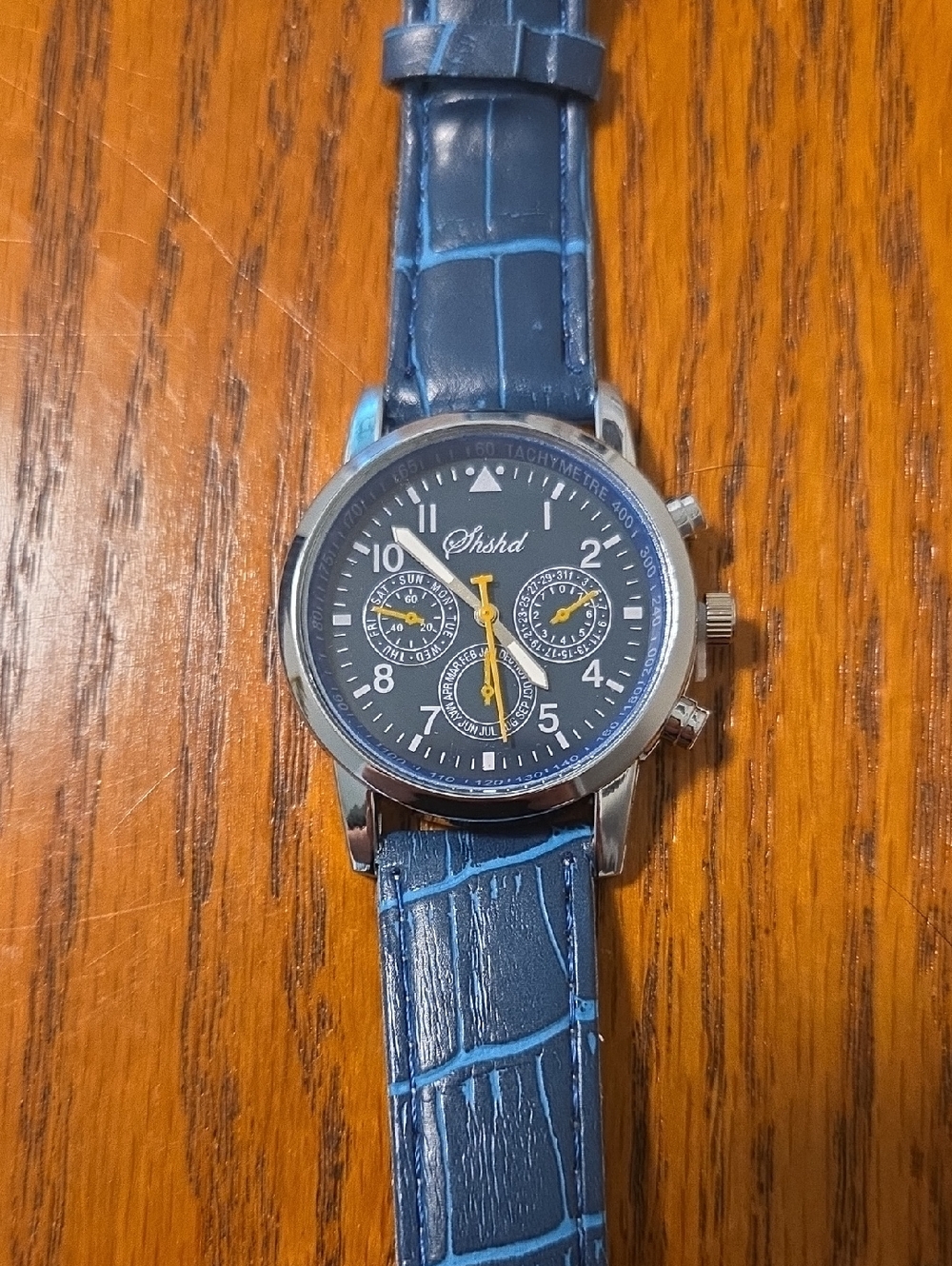 Blue Chronograph Style Men's Watch